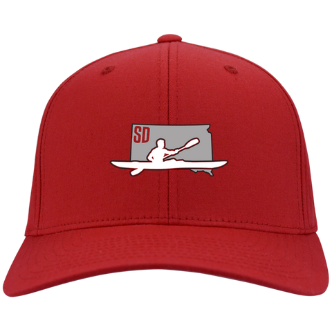 Paddle South Dakota Flex Fit Embroidered Cap - Paddlers of America