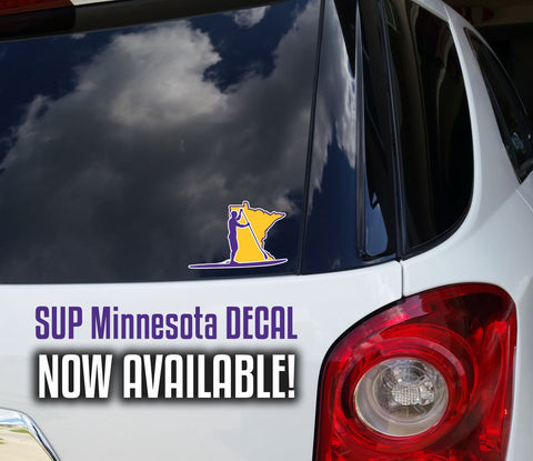 6" SUP Minnesota Decal - Paddlers of America