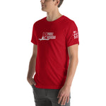 Paddle Nebraska - Short-Sleeve Unisex T-Shirt - Bella + Canvas - Paddlers of America