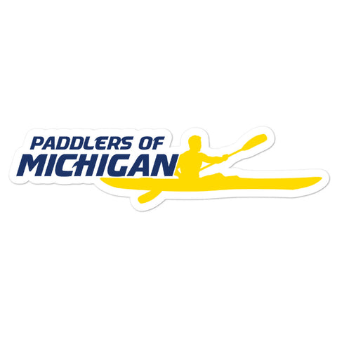 Paddle Michigan Bubble-free stickers