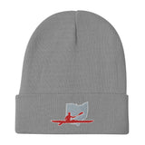 Paddle Ohio Embroidered Beanie