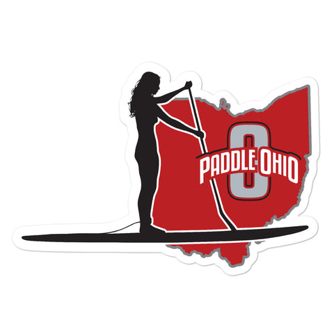 Paddleboard Ohio - Bubble-free stickers