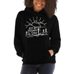 Life Begins when the Pavement Ends - Girl on SUP with her Dog Soft-Hoodie