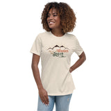 Not All Who Wander Are Lost - SUP Girl & Dog - Women's Relaxed T-Shirt